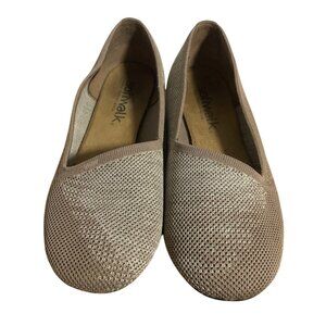 Softwalk Womens Sicily Loafer Size 6WW Taupe Ballet Flat Shoes